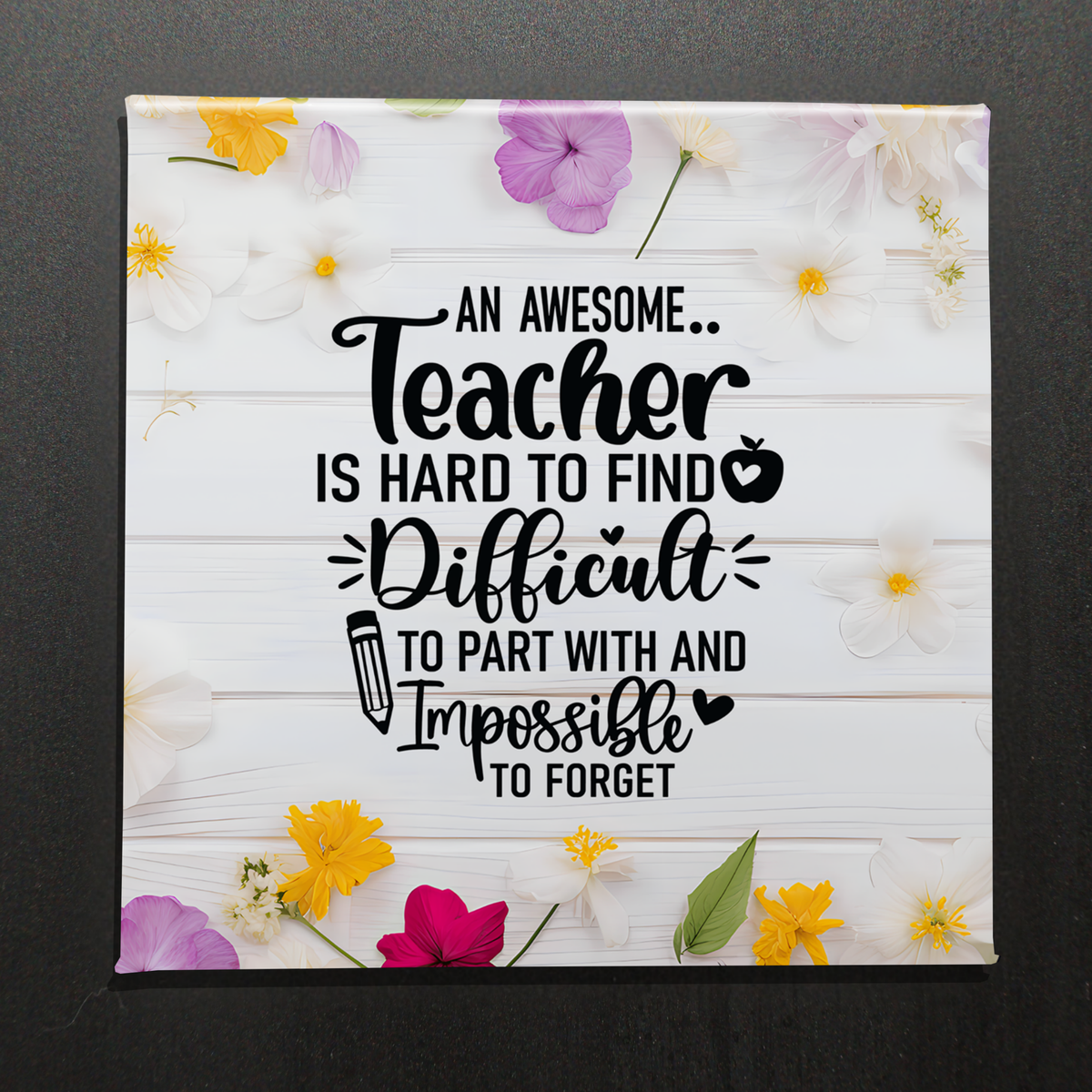 AN AWESOME TEACHER IS HARD TO FIND - 2.5” MAGNET