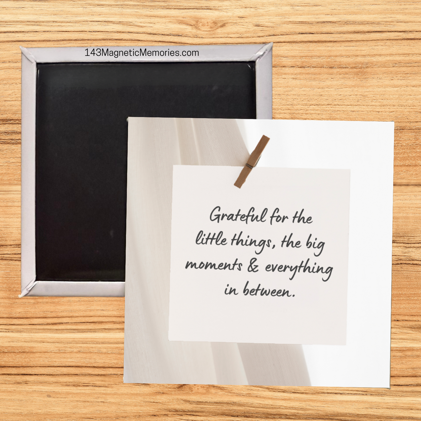 GRATEFUL FOR THE LITTLE THINGS - 2.5" MAGNET