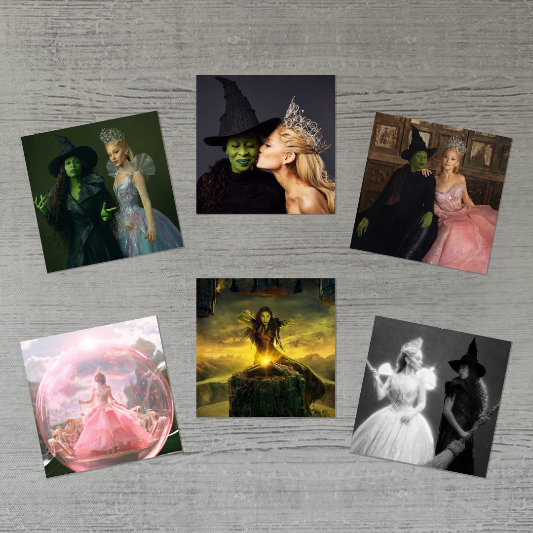 WICKED SET of 6 - 2.5" MAGNET