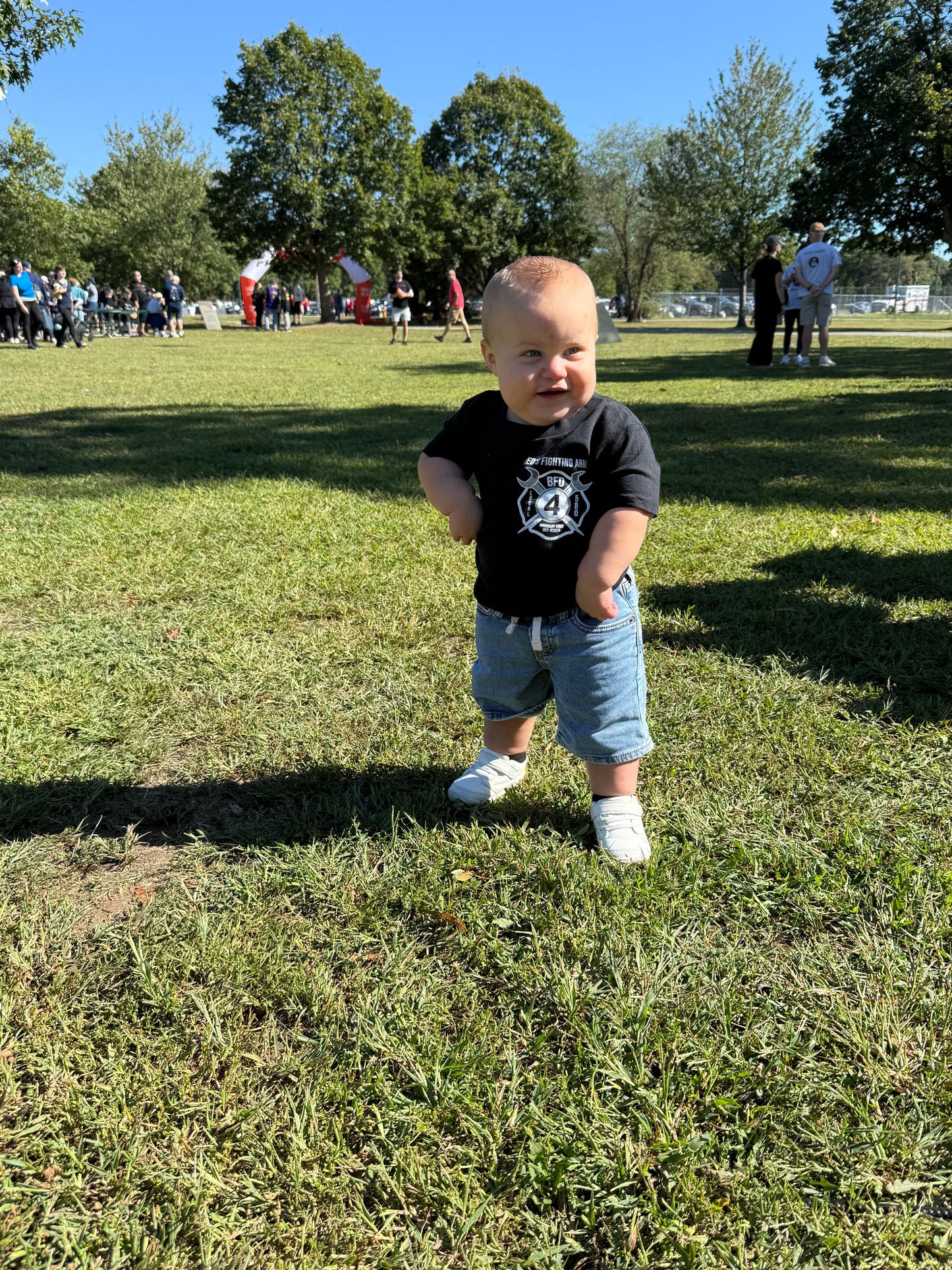 Ned's Fighting Army Black T-Shirt