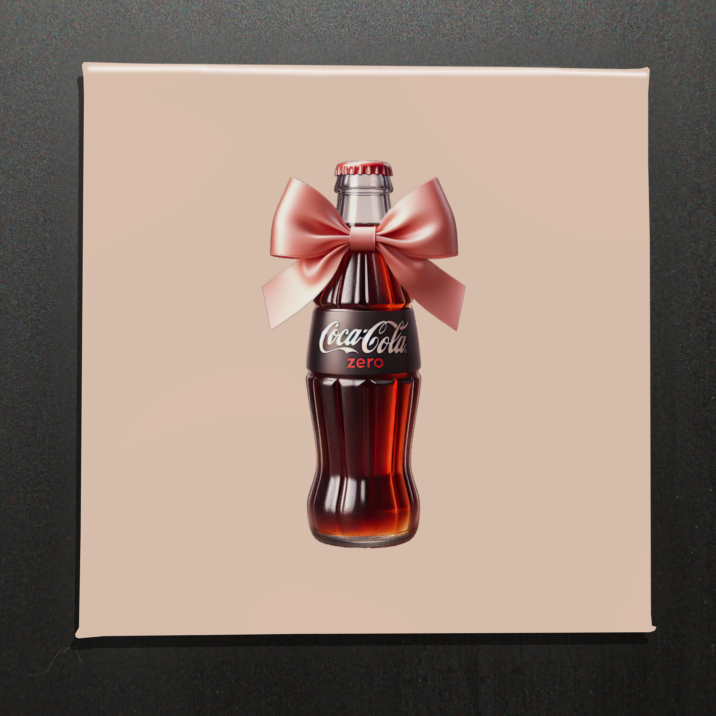 COKE ZERO BOTTLE - 2.5" MAGNET