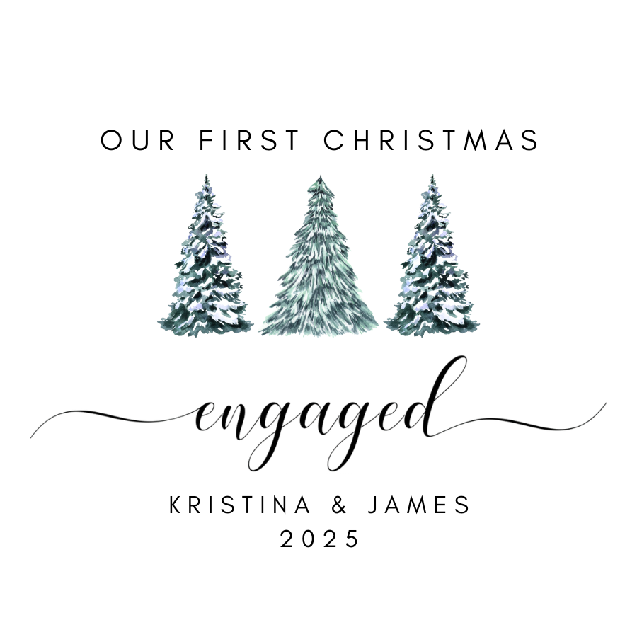 Personalized Tree Christmas Ornament