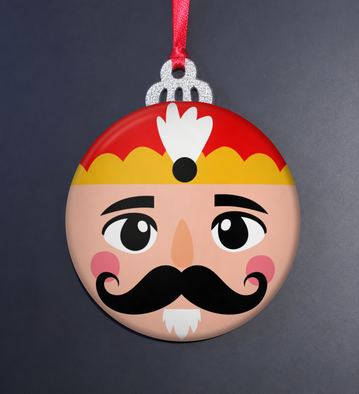 Nutcracker Face Clearance Christmas Ornament