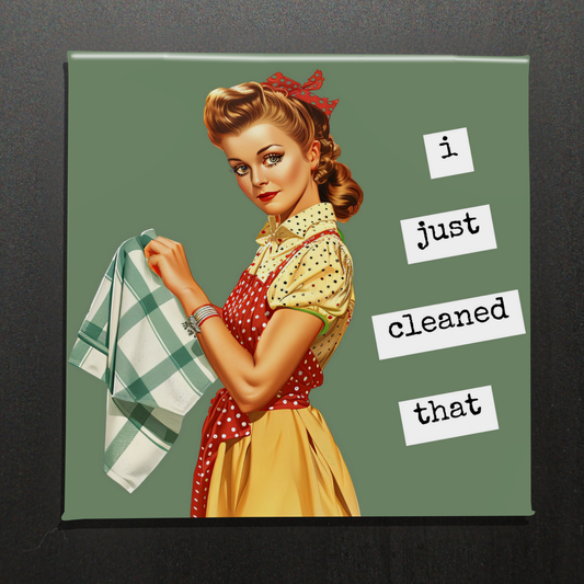 I Just Cleaned That – 2.5" Magnet