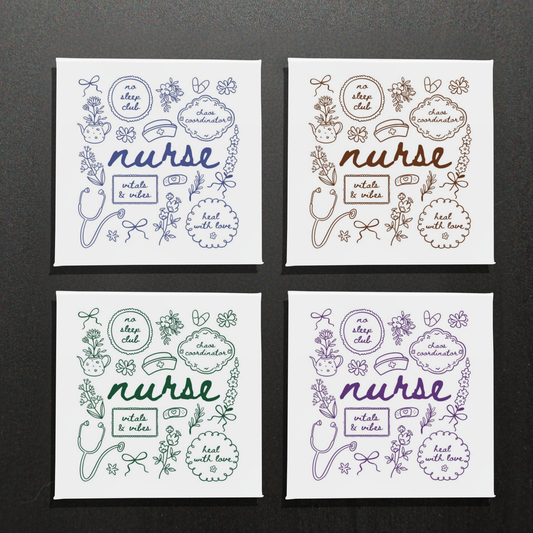 NURSE COQUETTE - 2.5” MAGNET