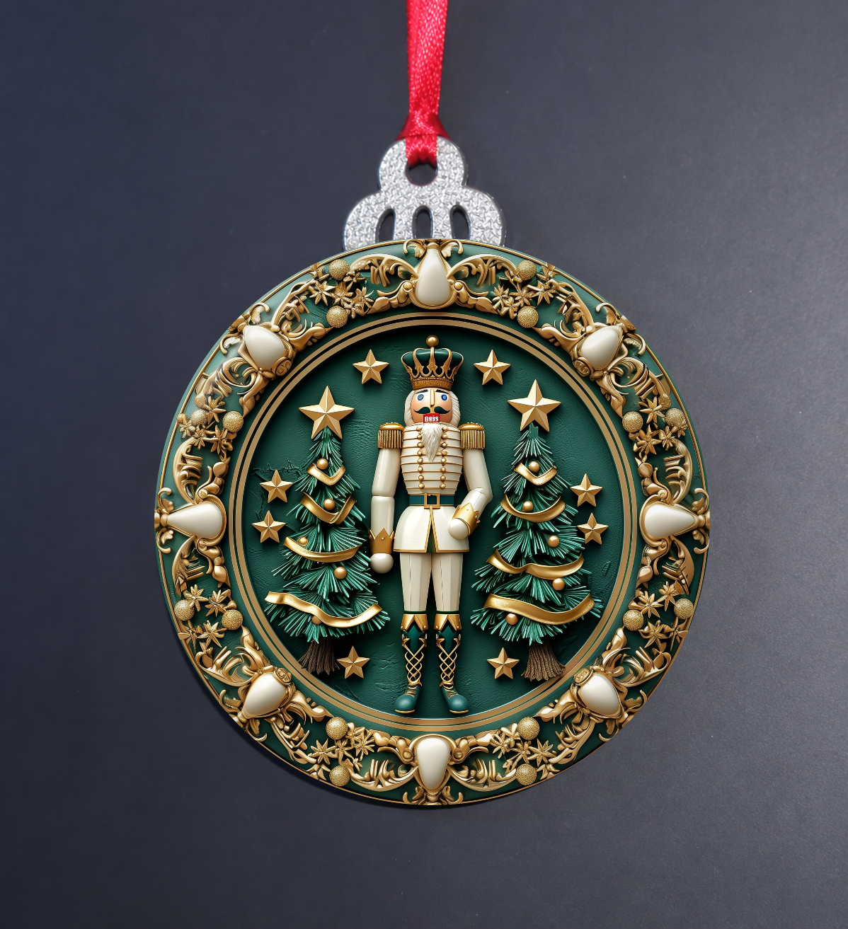 Vintage Nutcracker Christmas Ornament