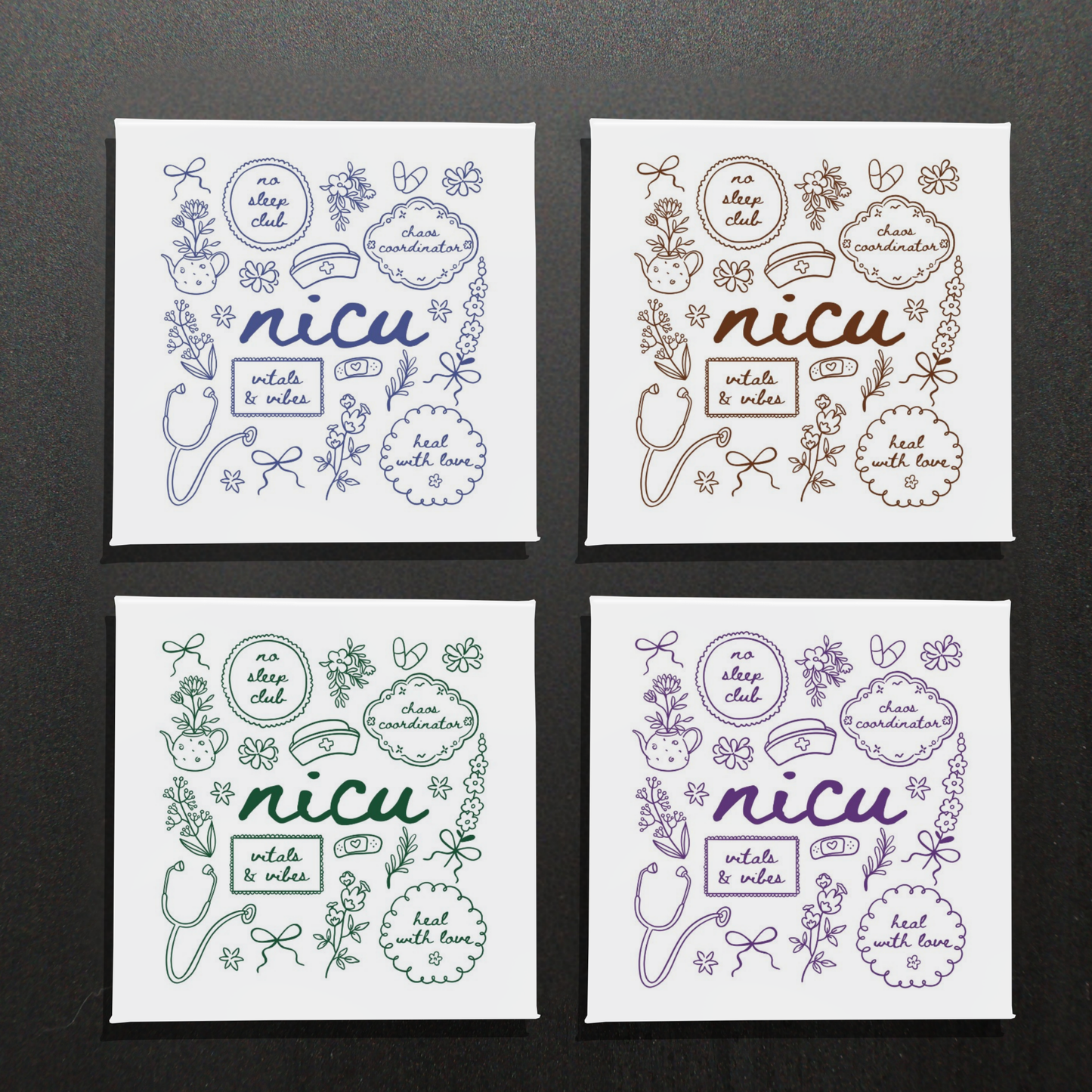 NICU COQUETTE - 2.5” MAGNET
