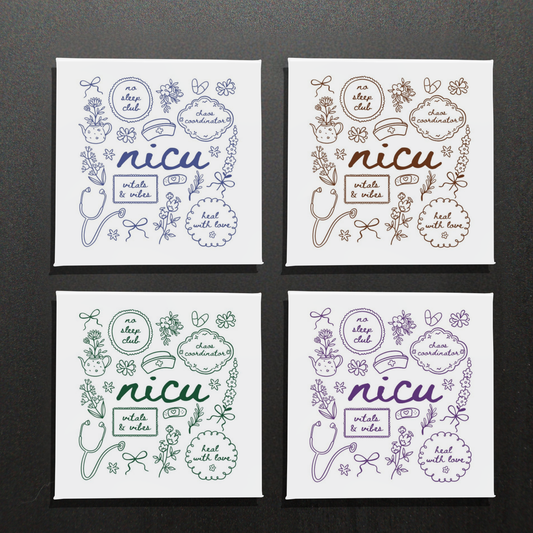 NICU COQUETTE - 2.5” MAGNET
