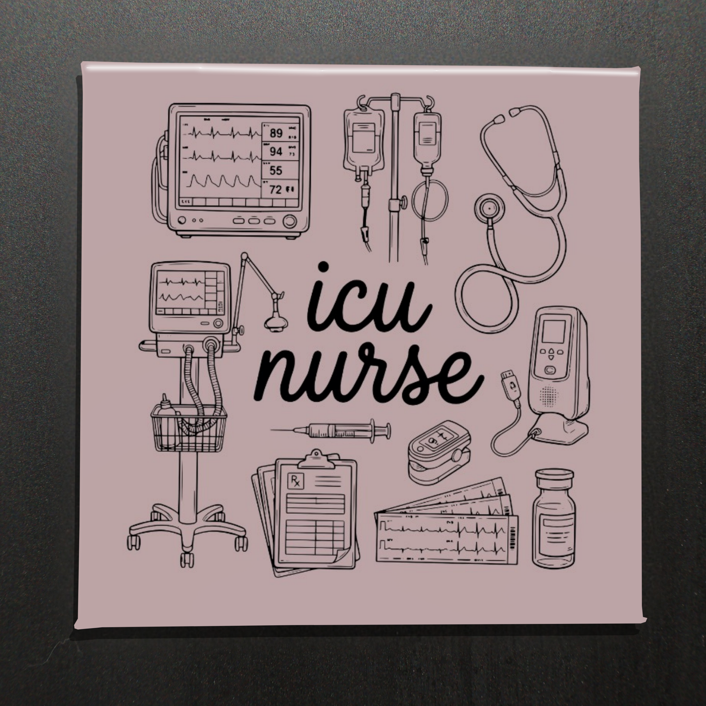 ICE NURSE - 2.5” MAGNET