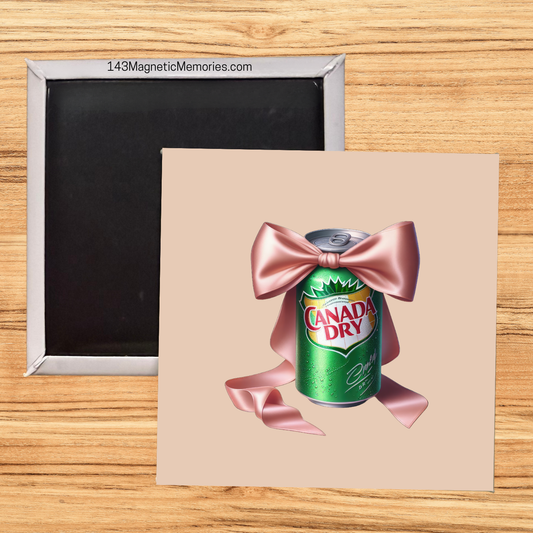 CANADA DRY GINGER ALE CAN - 2.5" MAGNET