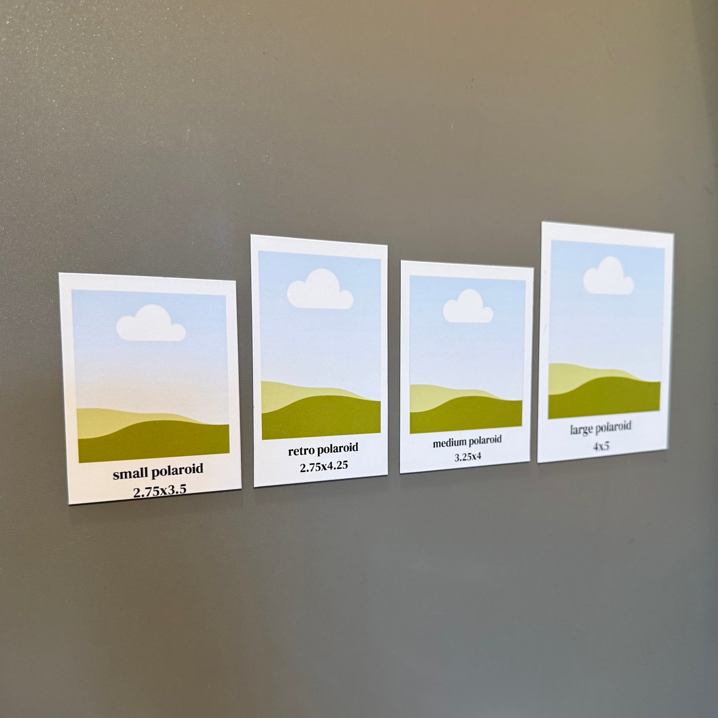 Polaroid Photo Magnets