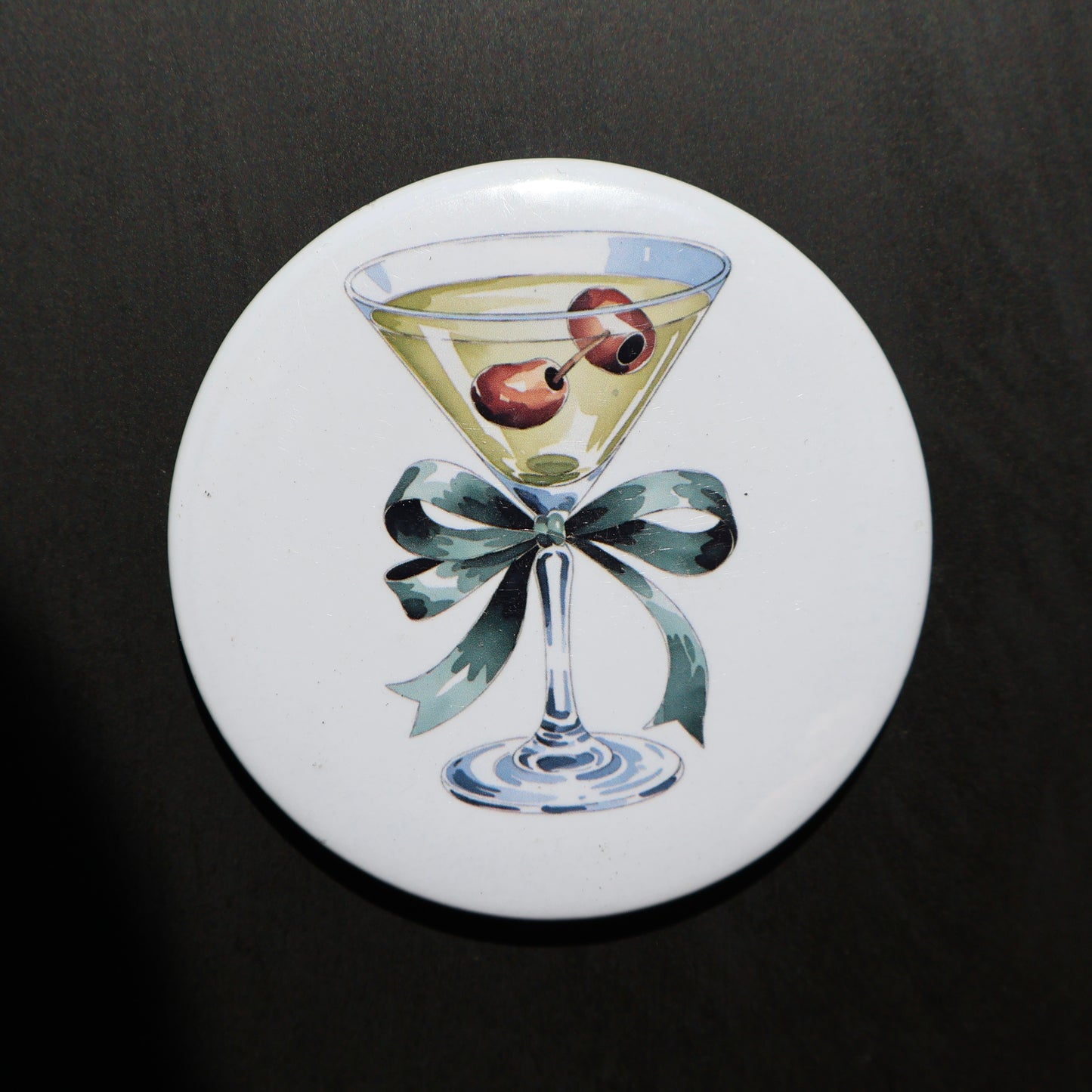 OLIVE MARTINI - 2.25” ROUND MAGNET