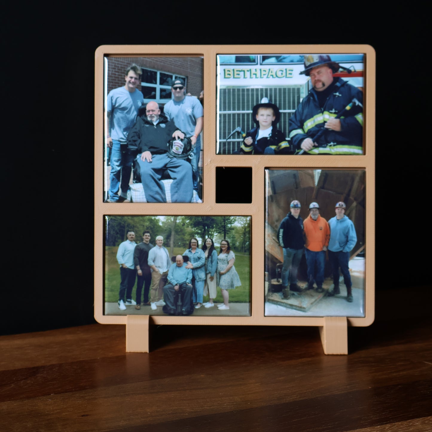 Tan Photo Magnet Frames - Discontinued Color