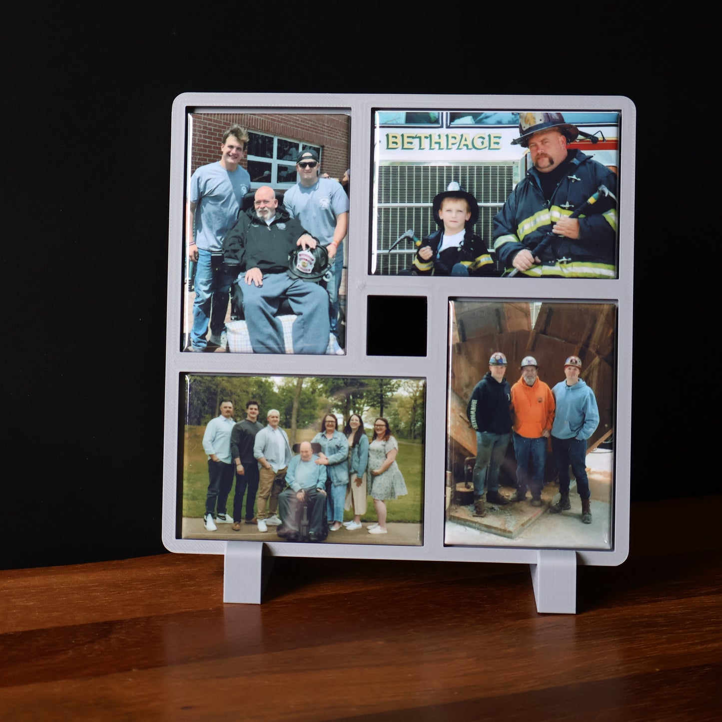 2x2 Offset Photo Magnet Frame - Discontinued Style