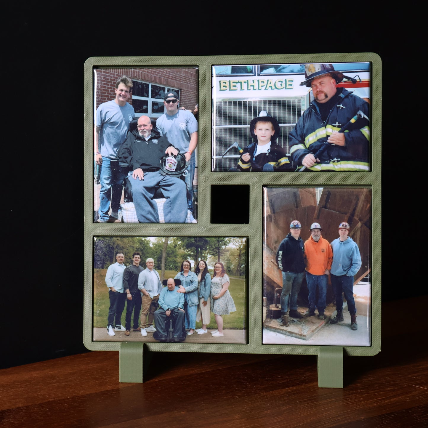 2x2 Offset Photo Magnet Frame - Discontinued Style