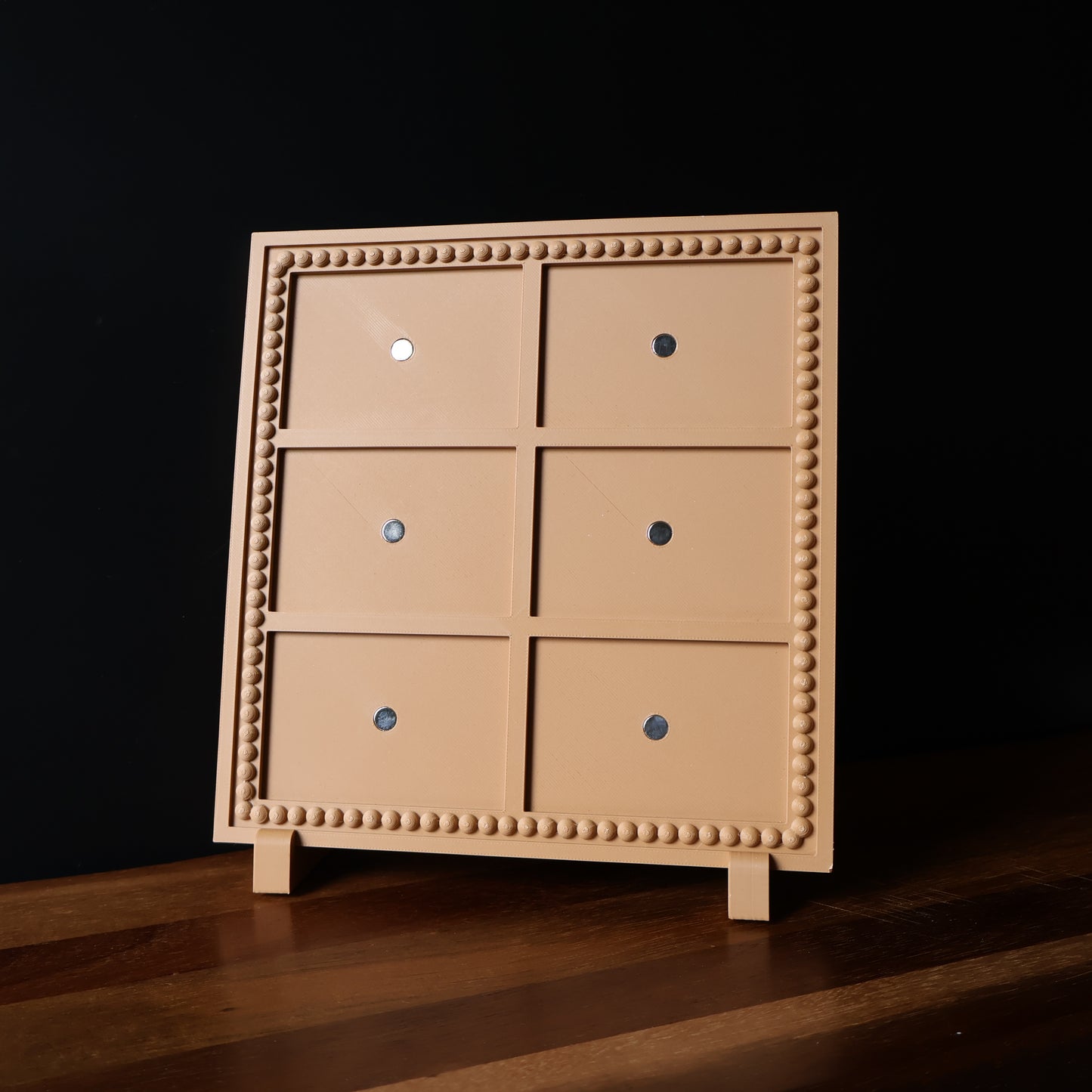 Tan Photo Magnet Frames - Discontinued Color
