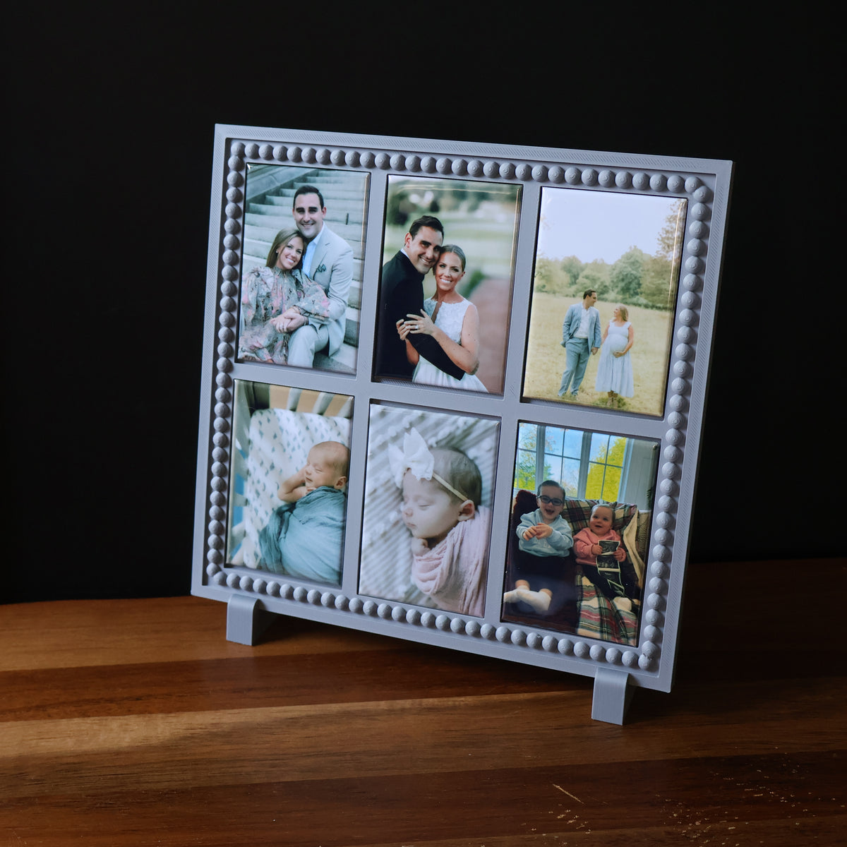 2x3 Rectangle Photo Magnet Frame - Fits 2"x3"  Magnets