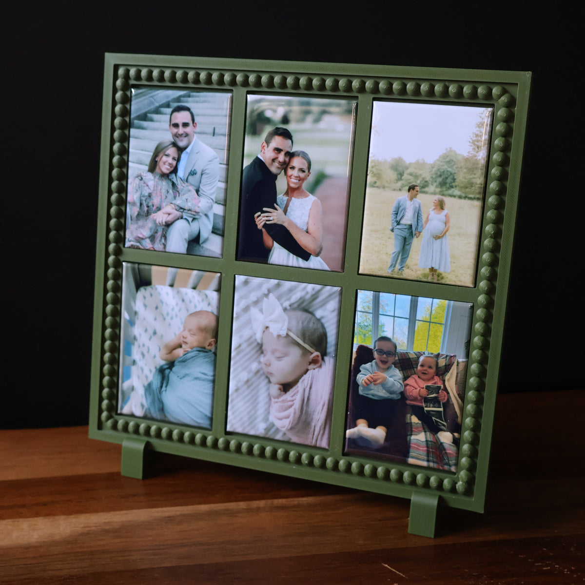2x3 Rectangle Photo Magnet Frame - Fits 2"x3"  Magnets