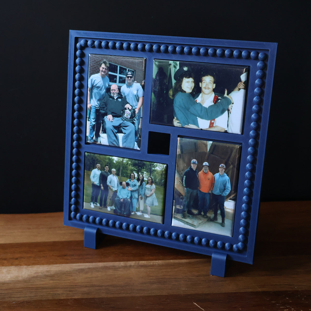 2x2 Offset Photo Magnet Frame - Fits 2"x3"  Magnets