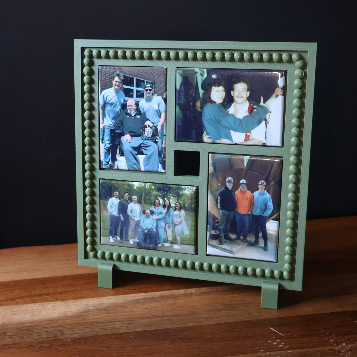 2x2 Offset Photo Magnet Frame - Fits 2"x3"  Magnets