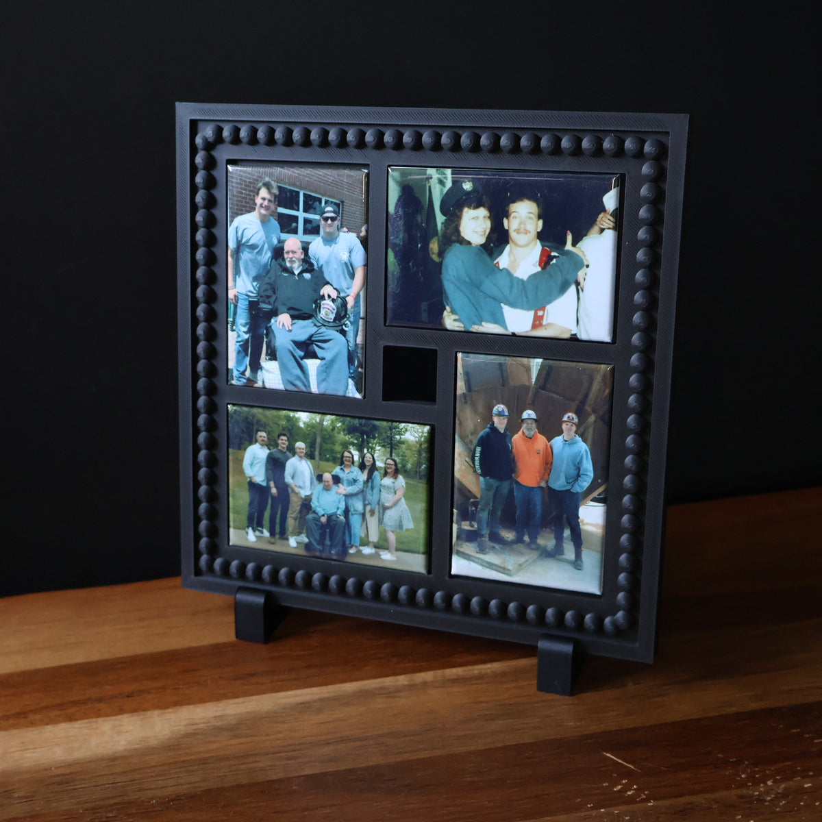 2x2 Offset Photo Magnet Frame - Fits 2"x3"  Magnets