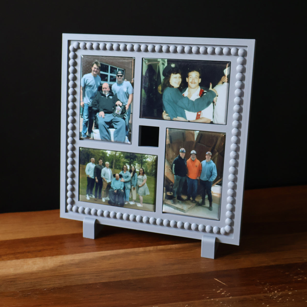 2x2 Offset Photo Magnet Frame - Fits 2"x3"  Magnets