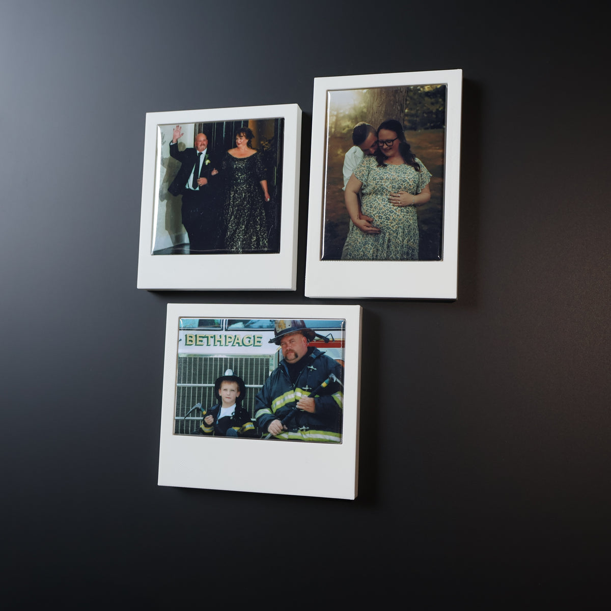 Custom 2x3 Landscape Polaroid-Style Photo Magnet
