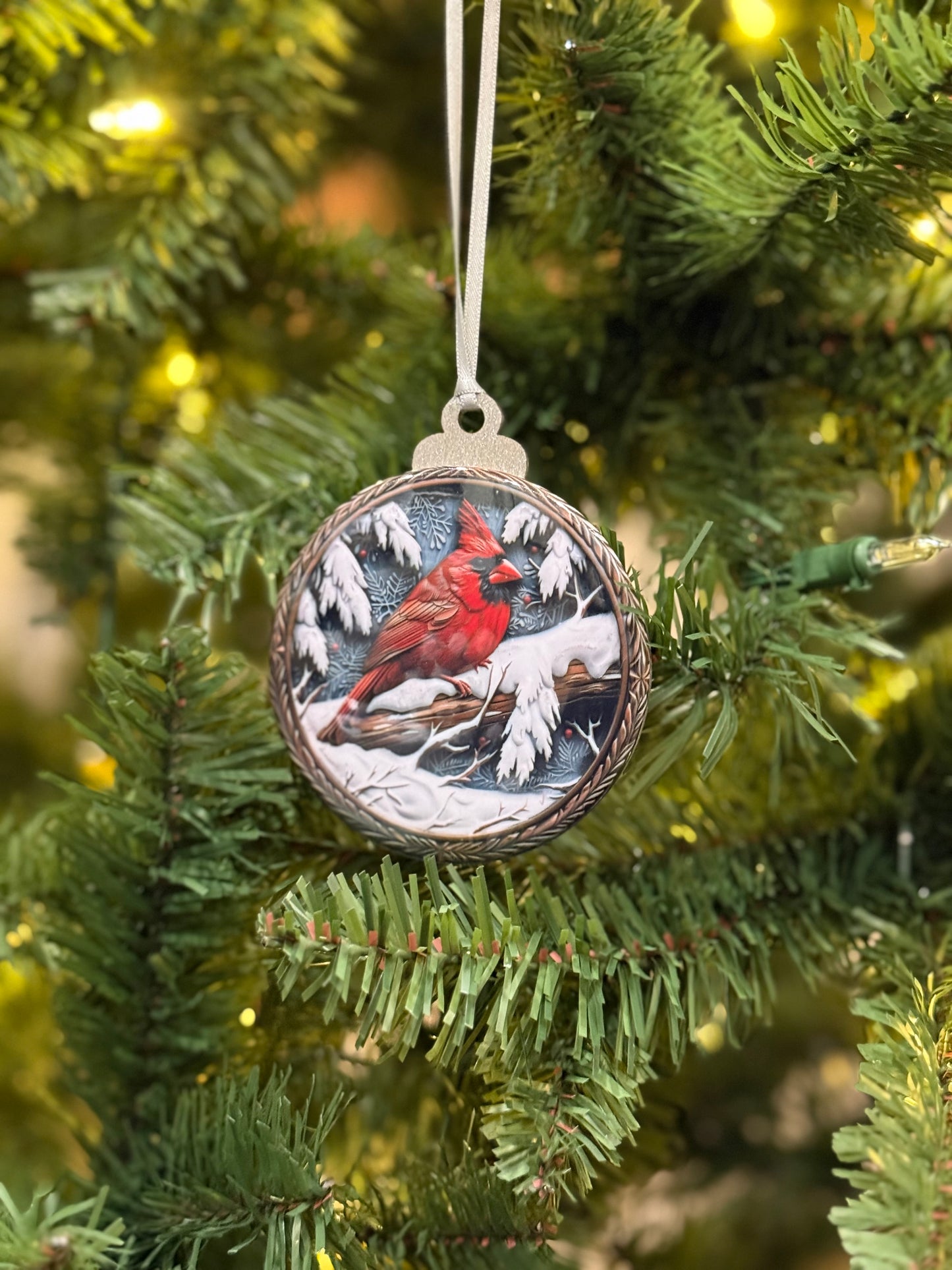 Cardinal Ornament