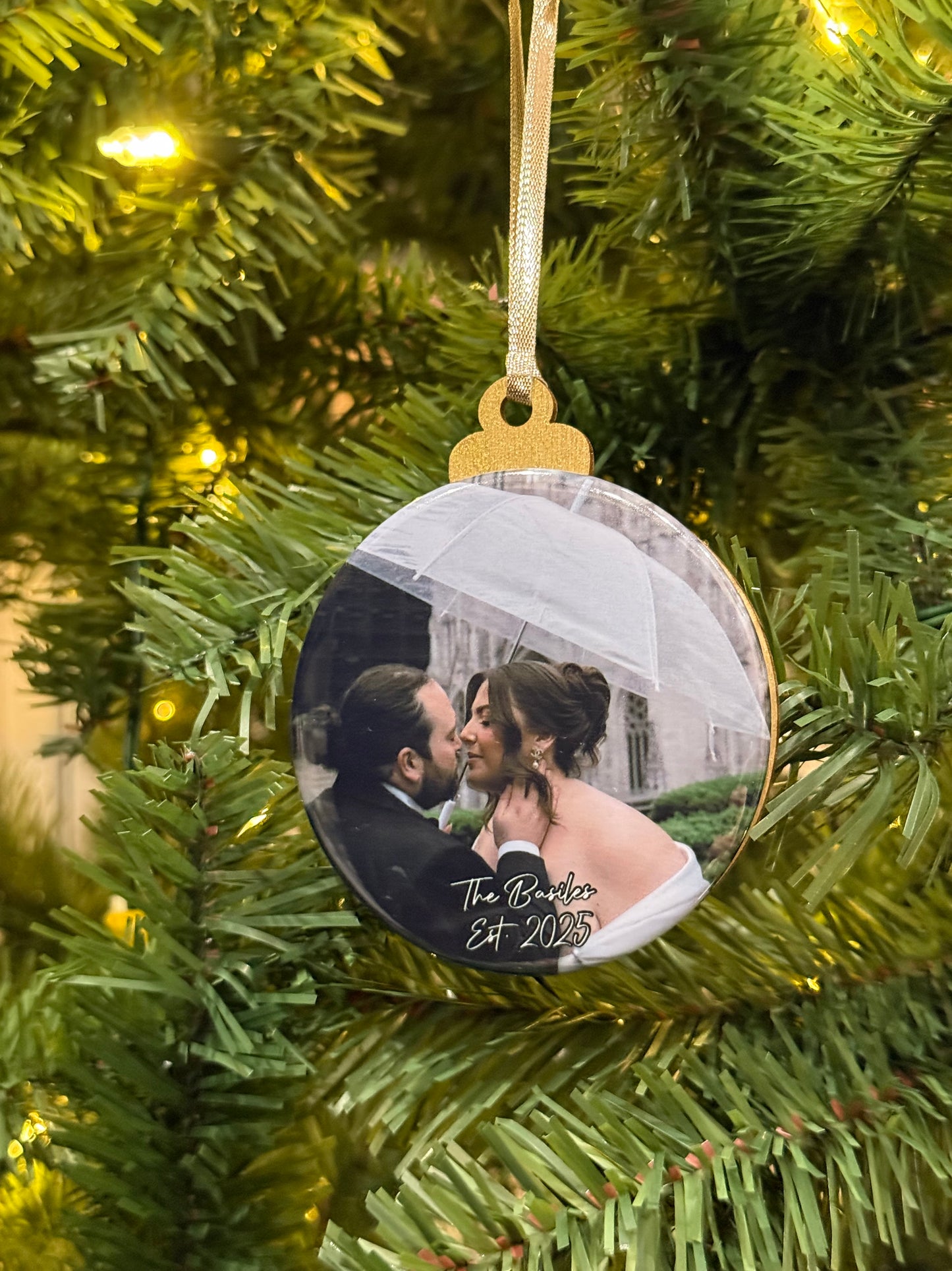 Personalized Photo Christmas Ornament | Upload Your Own Photo