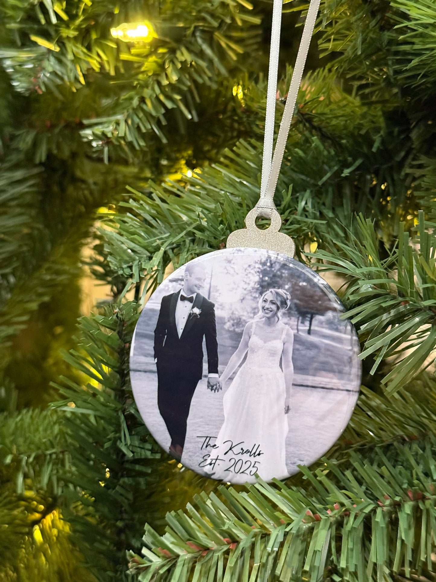 Personalized Photo Christmas Ornament | Upload Your Own Photo