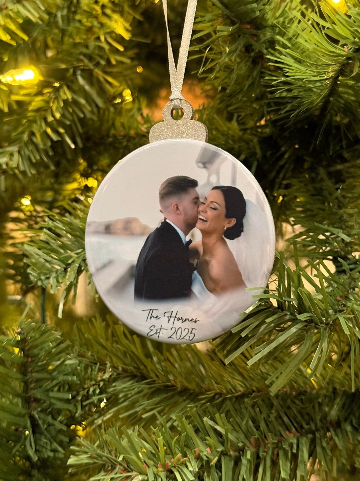 Personalized Photo Christmas Ornament | Upload Your Own Photo