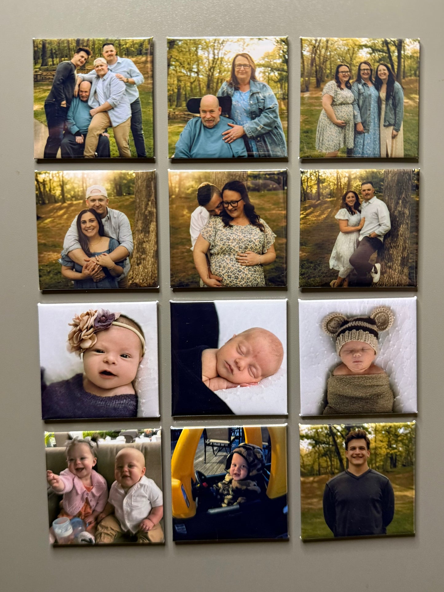 2.5x2.5 Custom Photo Magnets