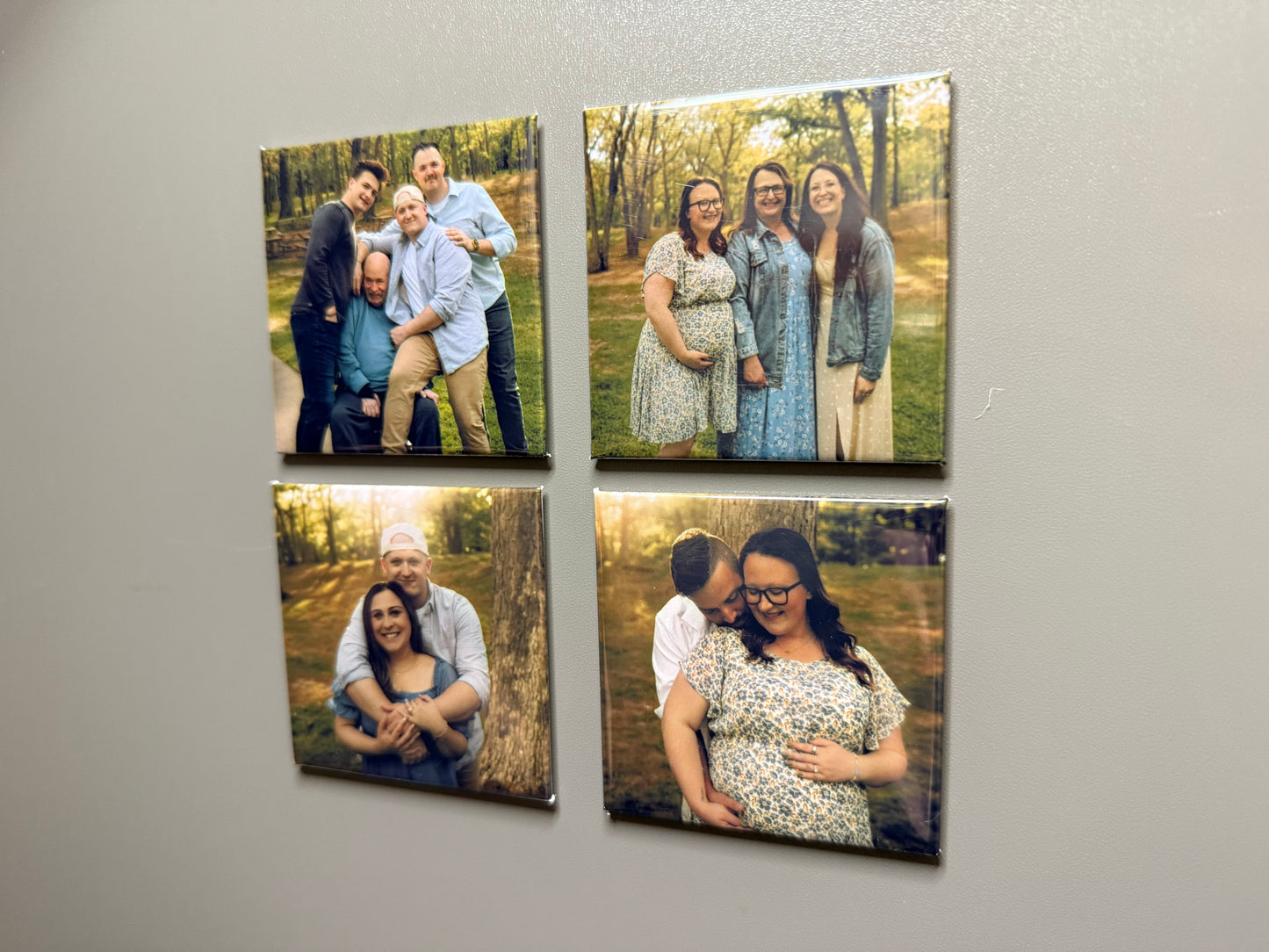2.5x2.5 Custom Photo Magnets