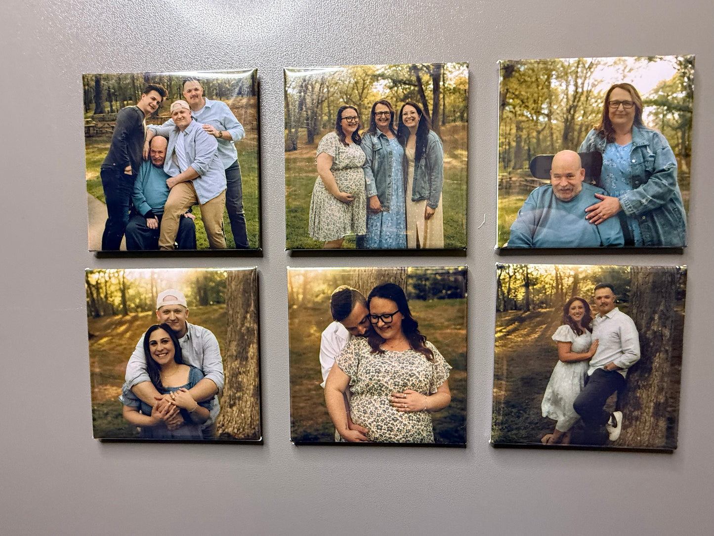 2.5x2.5 Custom Photo Magnets