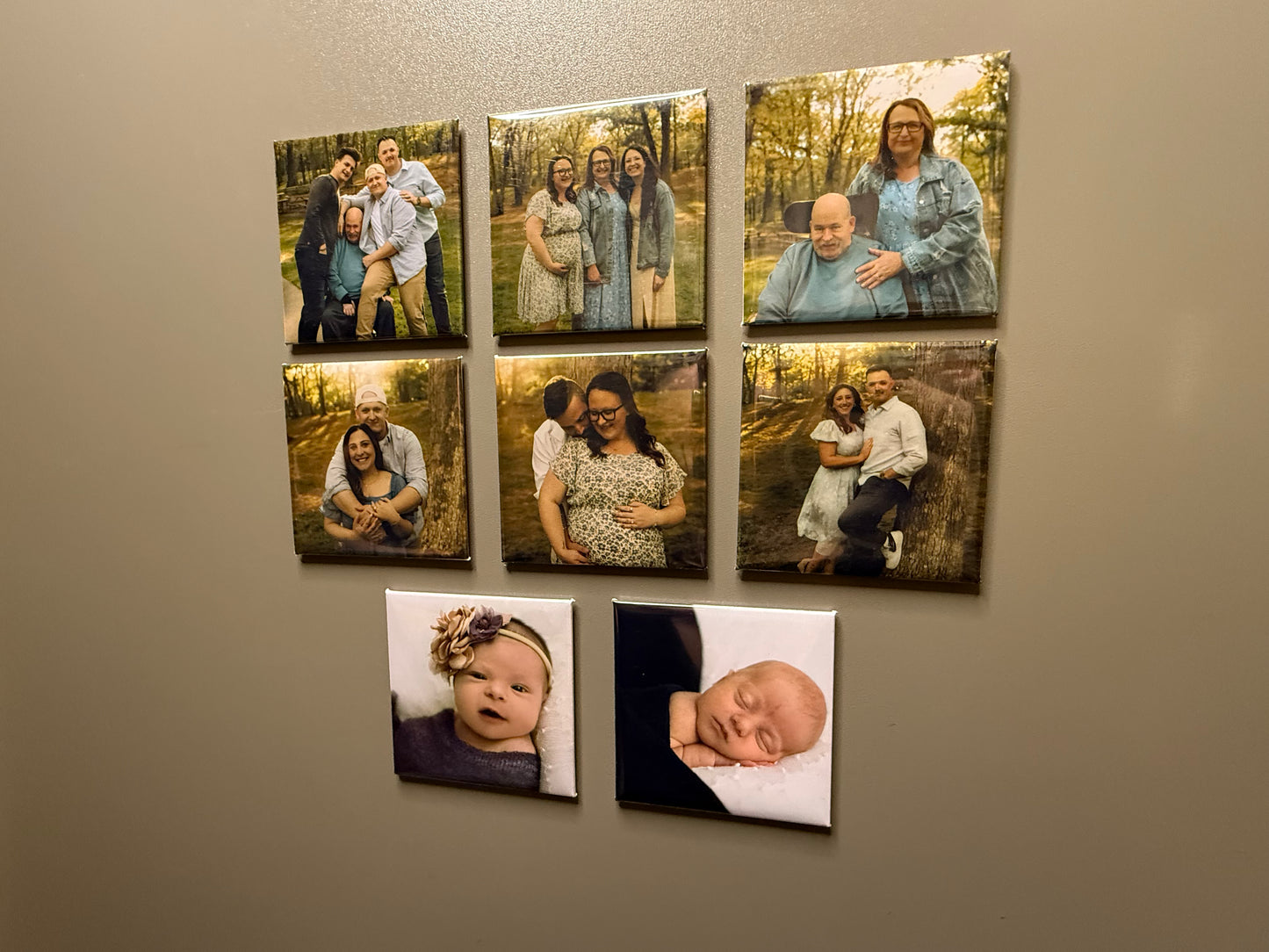 2.5x2.5 Custom Photo Magnets