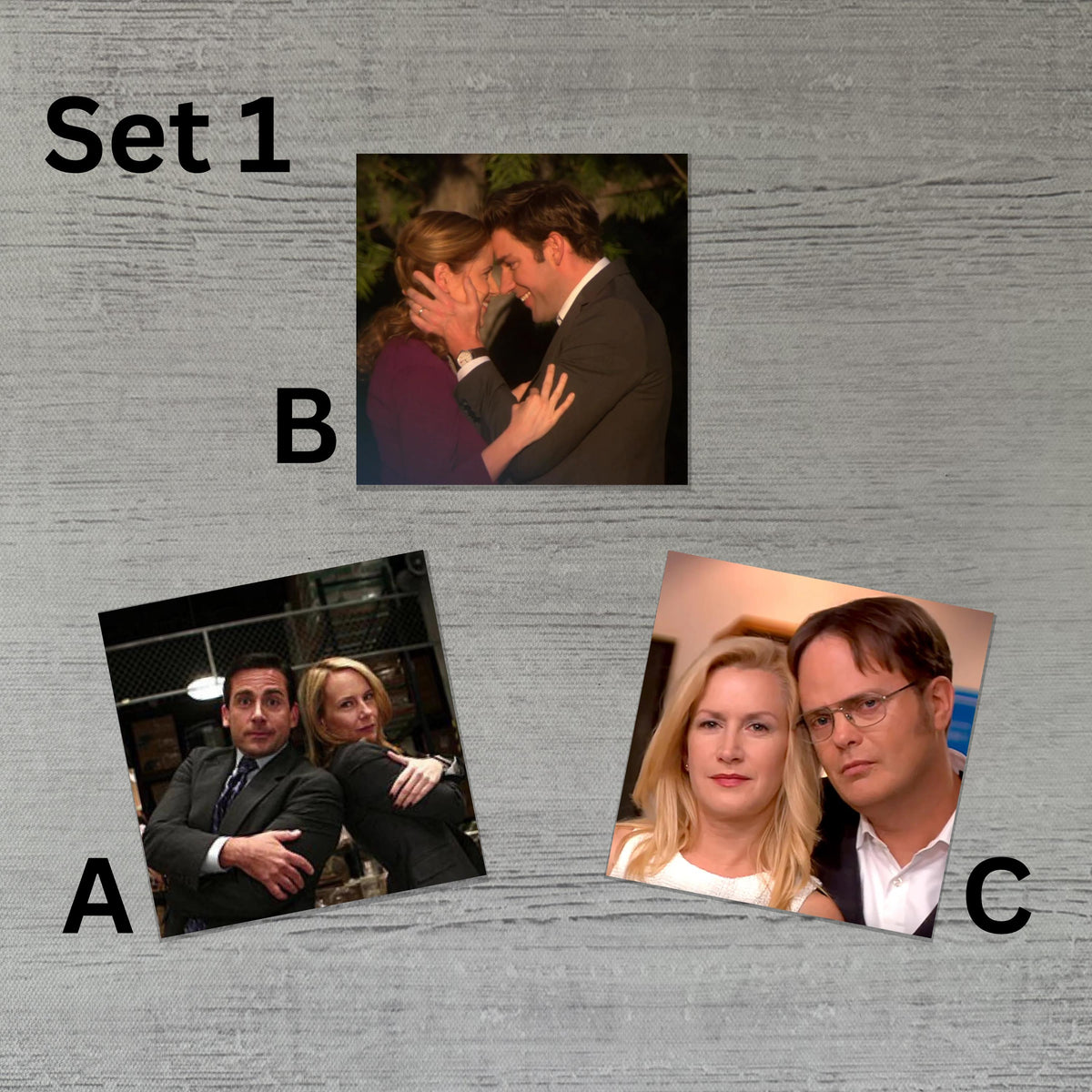 The Office Magnets | 2.5" Custom Made Funny Character Memes | Michael Scott Schrutt Farms Dunder Mifflin