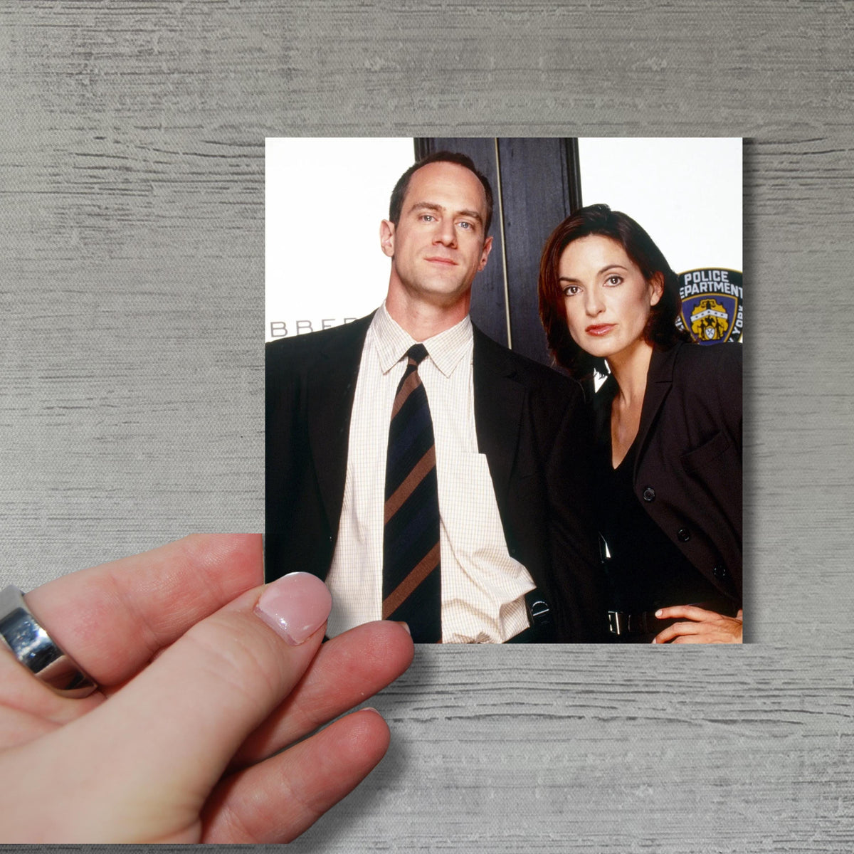 Law and Order SVU Magnets | 2.5" Custom Made Funny Character Memes | Olivia Benson Elliot Stabler | Dun Dun |
