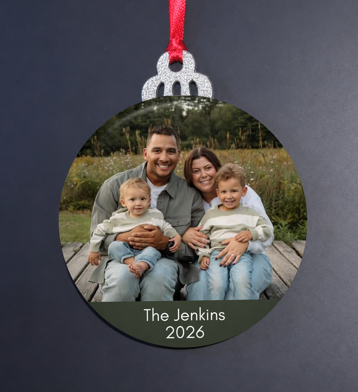 Create Your Own Personalized Photo Ornament